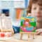 Arteza® Kids Canvas Paint Kit, 4 Mini Canvas- 3 x 3 with Easel, Nature
